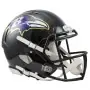 Baltimore Ravens Casco Autentico a Grandezza Naturale Riddell Revolution Speed