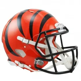 Casco Réplica de Velocidad Riddell Tamaño Completo de los Cincinnati Bengals