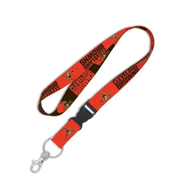 Cleveland Browns 1" Lanyard m/aftageligt spænde