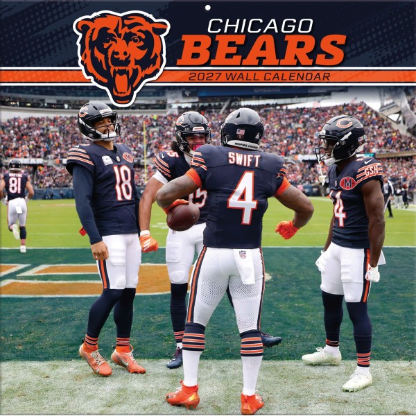 Chicago Bears 12" x 12" Wandkalender 2027