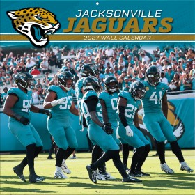 Jacksonville Jaguars 12" x 12" 2027 Wall Calendar Front