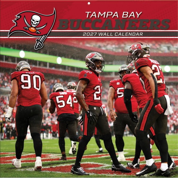 Tampa Bay Buccaneers 12" x 12" vægkalender for 2027