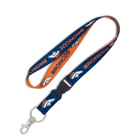 Denver Broncos 1" Schlüsselband mit abnehmbarem Verschluss