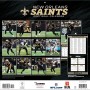 New Orleans Saints 12" x 12" väggkalender för 2027