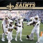 New Orleans Saints 12" x 12" väggkalender för 2027