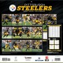 Pittsburgh Steelers 12" x 12" 2027 Wall Calendar Back