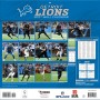 Detroit Lions 12" x 12" 2027 Wall Calendar Back