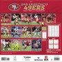 San Francisco 49ers 12" x 12" vægkalender for 2027