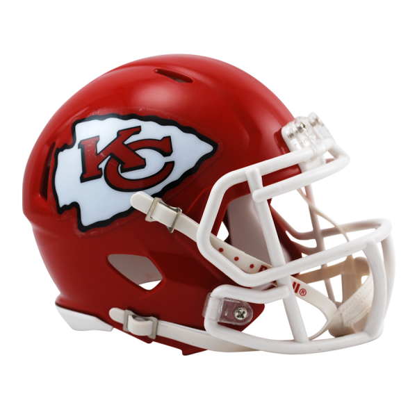 Kansas City Chiefs Réplica Mini Velocidad De Casco