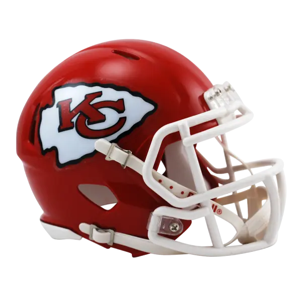 Kansas City Chiefs Replik Mini Speed Helm