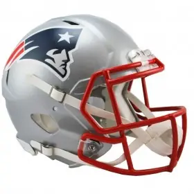 New England Patriots Full Size Riddell Speed Replica Hjelm