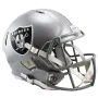 Las Vegas Raiders Full Size Riddell Speed Replica Hjelm