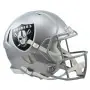 Casque Authentique Riddell Revolution Speed Taille Réelle des Raiders de Las Vegas