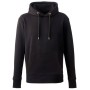 Premium Kapuzenpullover aus Baumwolle mit gesticktem Text