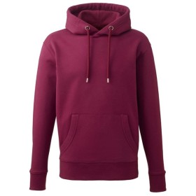 Premium Embroidered Text Cotton Hoodie