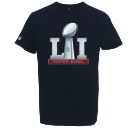 Majestueux Super Bowl 51 Logo T-Shirt