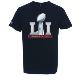 T-shirt Logo Super Bowl 51 Majestic