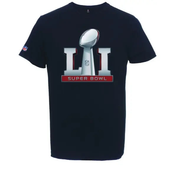 Camiseta con Logo Majestic Super Bowl 51