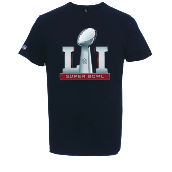 Majestueux Super Bowl 51 Logo T-Shirt