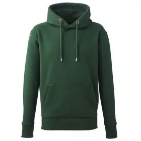 Premium Embroidered Text Cotton Hoodie