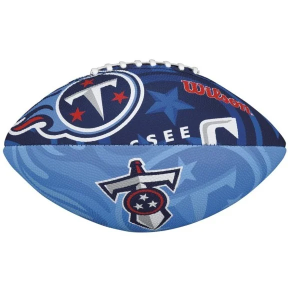 Titanes de Tennessee Wilson NFL Logo del Equipo de Fútbol Junior