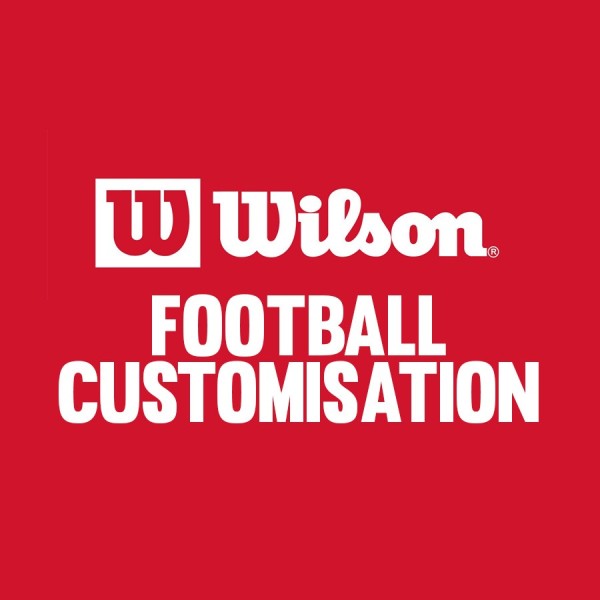 Wilson GST Palla Gioco Ufficiale - 4 Linee Personalizzate