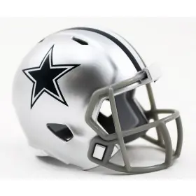 Casco Pro de Bolsillo Riddell NFL Speed de los Dallas Cowboys