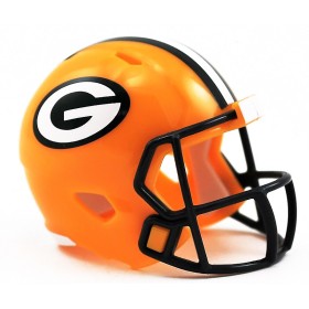 Casco de bolsillo Riddell NFL Speed de los Green Bay Packers