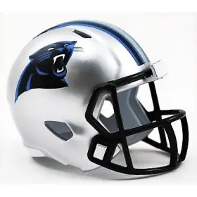 Casco Miniatura Speed Pocket Pro NFL de los Carolina Panthers de Riddell