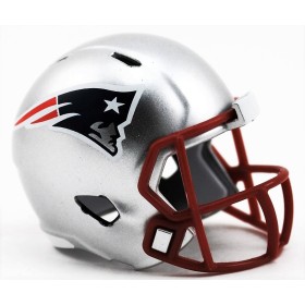 New England Patriots Riddell NFL Speed Pocket Pro Helmet