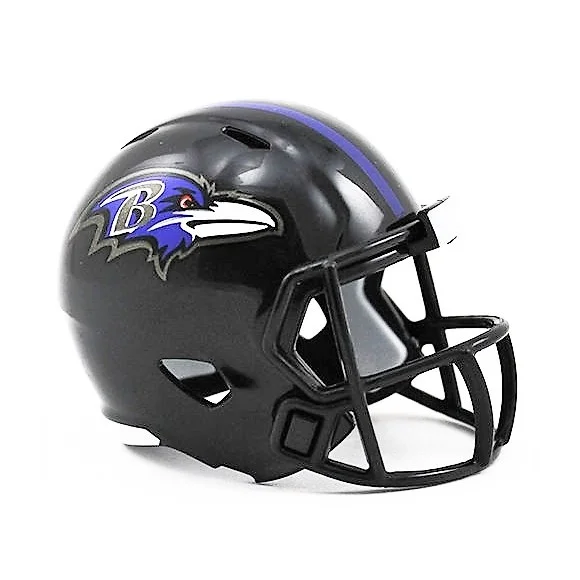 Baltimore Ravens Riddell NFL Velocità Pocket Pro Casco