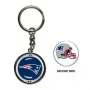 New England Patriots Spinner Key Ring