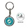 Miami Dolphins Spinner Key Ring