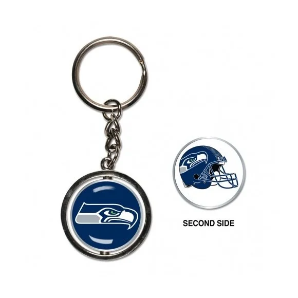 Seattle Seahawks Spinner Key Ring