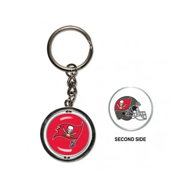 Tampa Bay Buccaneers Spinner Key Ring