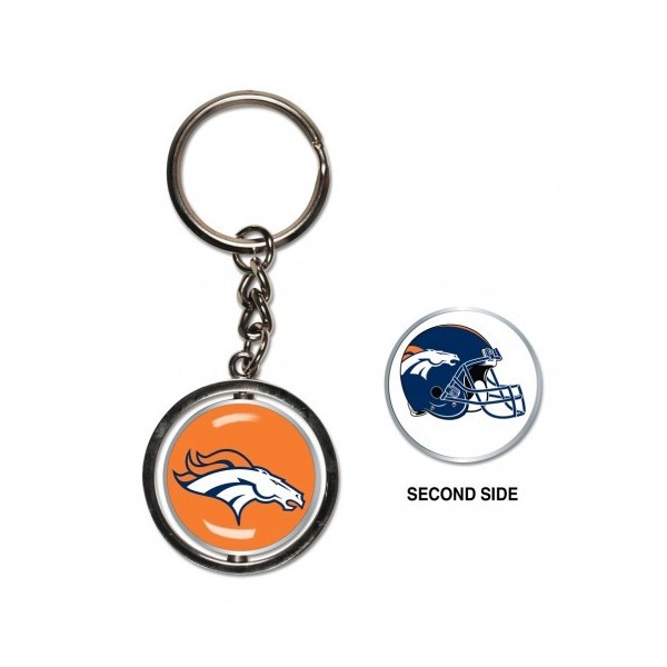 Portachiavi rotante Denver Broncos