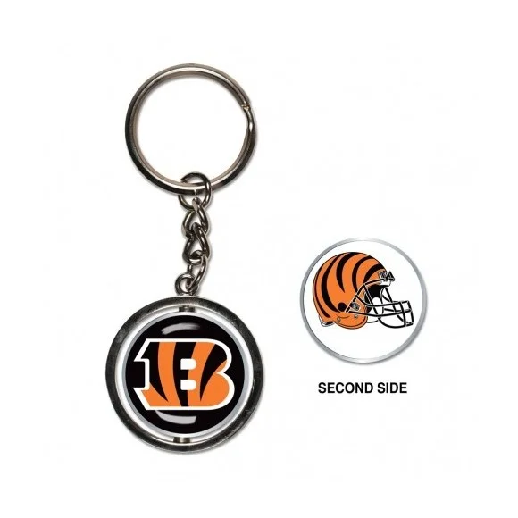 Cincinnati Bengals Spinner Key Ring