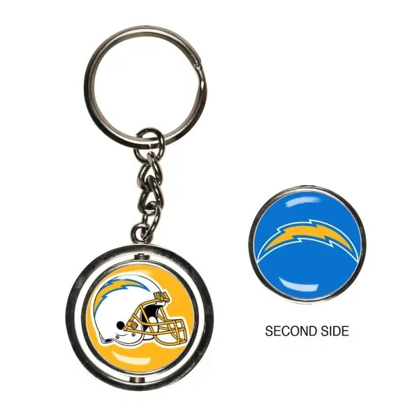 Los Angeles Chargers Spinner Key Ring