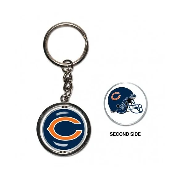 Chicago Bears Spinner Key Ring