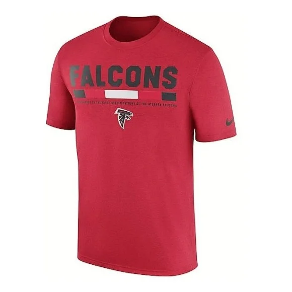 Atlanta Falcons Nike Sideline Leggenda Personale T-Shirt - Rosso