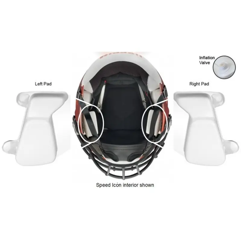 Riddell Speed Icon Classic Inflatable Jaw Pads