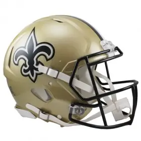 New Orleans Saints Fullstorlek Riddell Speed Replika Hjälm