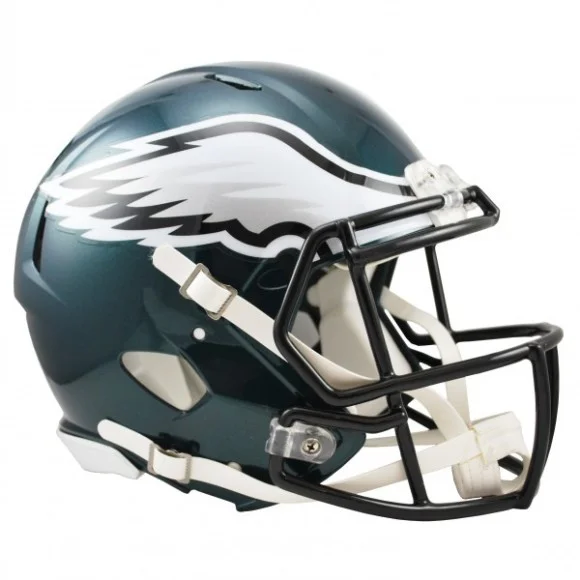 Philadelphia Eagles Full-Size Riddell Velocità Di Rotazione Autentico Del Casco