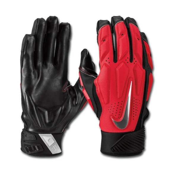 Nike D-Tack 6.0 Lineman Gloves Red
