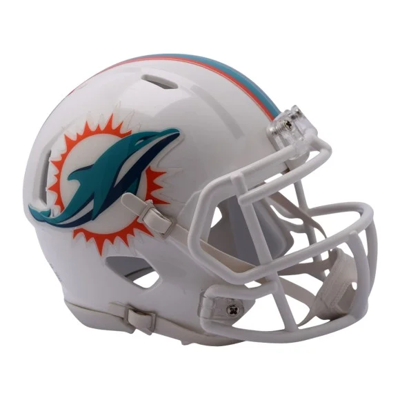 Mini casque Speed des Miami Dolphins (2018)