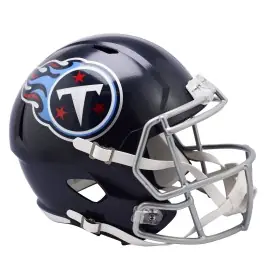 Tennessee Titans Full Size Riddell Speed Replica Hjelm