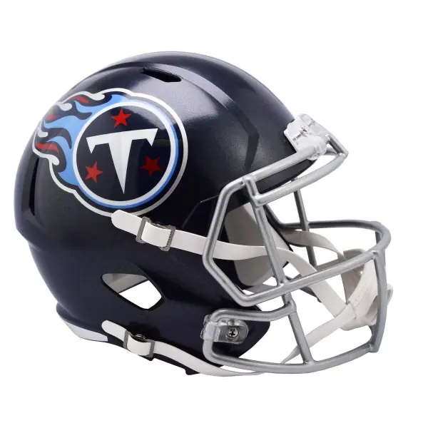 Replica Casco Riddell Speed a Grandezza Naturale dei Tennessee Titans