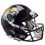 Casco Autentico Riddell Revolution Speed a Grandezza Naturale dei Jacksonville Jaguars