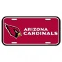 Placa de matrícula de los Arizona Cardinals