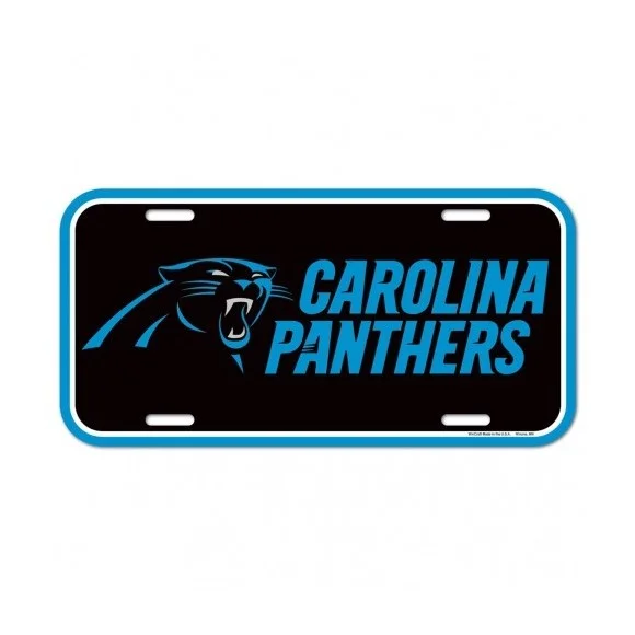 Carolina Panthers registreringsskylt